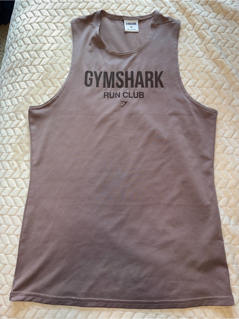Gymshark Run Club Tank Mauve Size XS